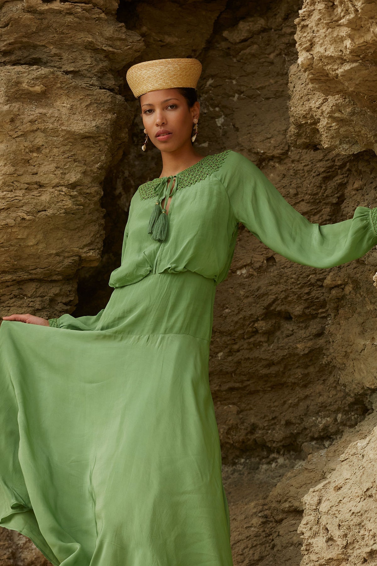 Vestido Corina Verde