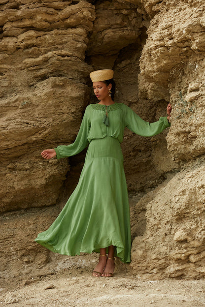 Vestido Corina Verde