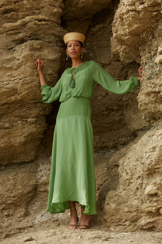 Vestido Corina Verde
