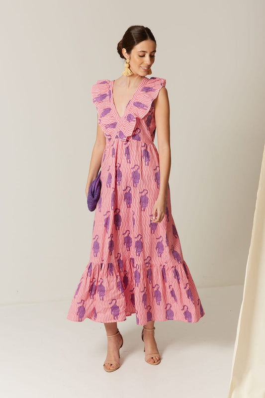 Vestido Taormina Rosa