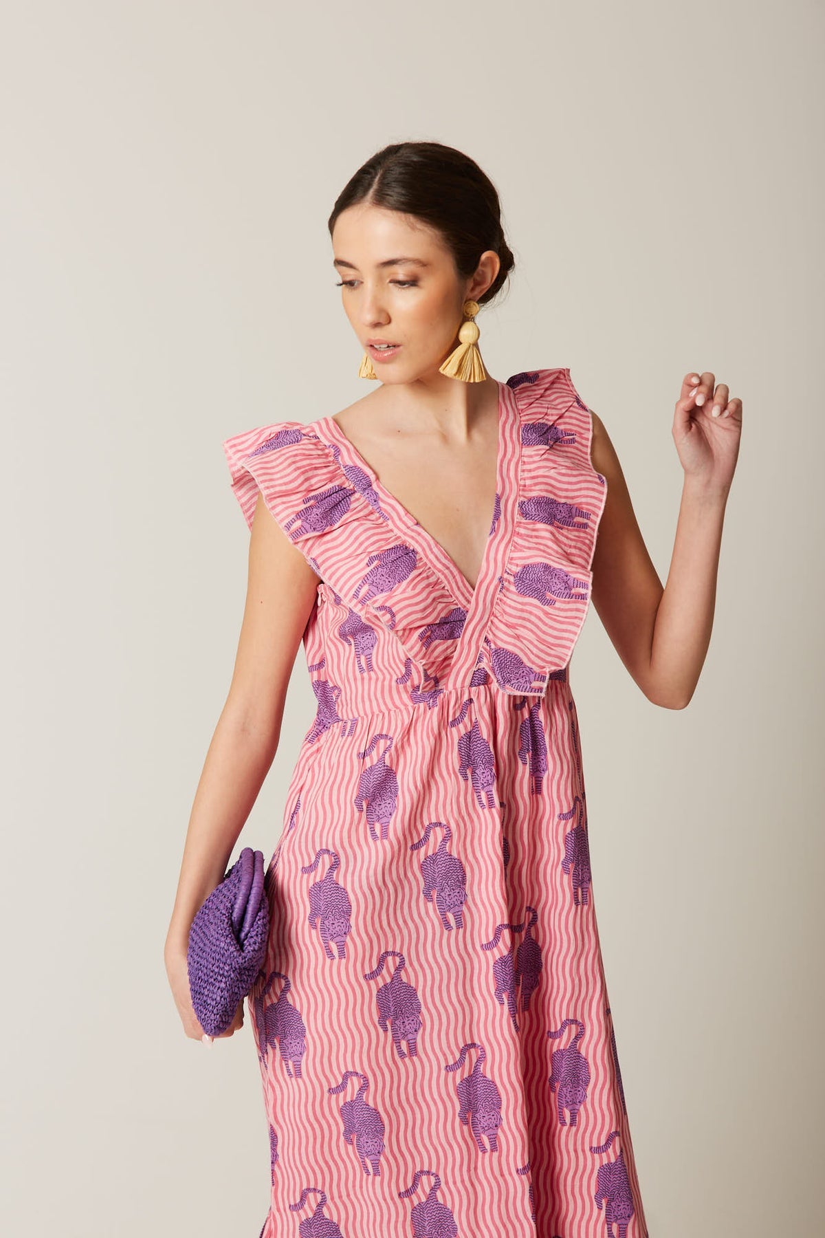 Vestido Taormina Rosa