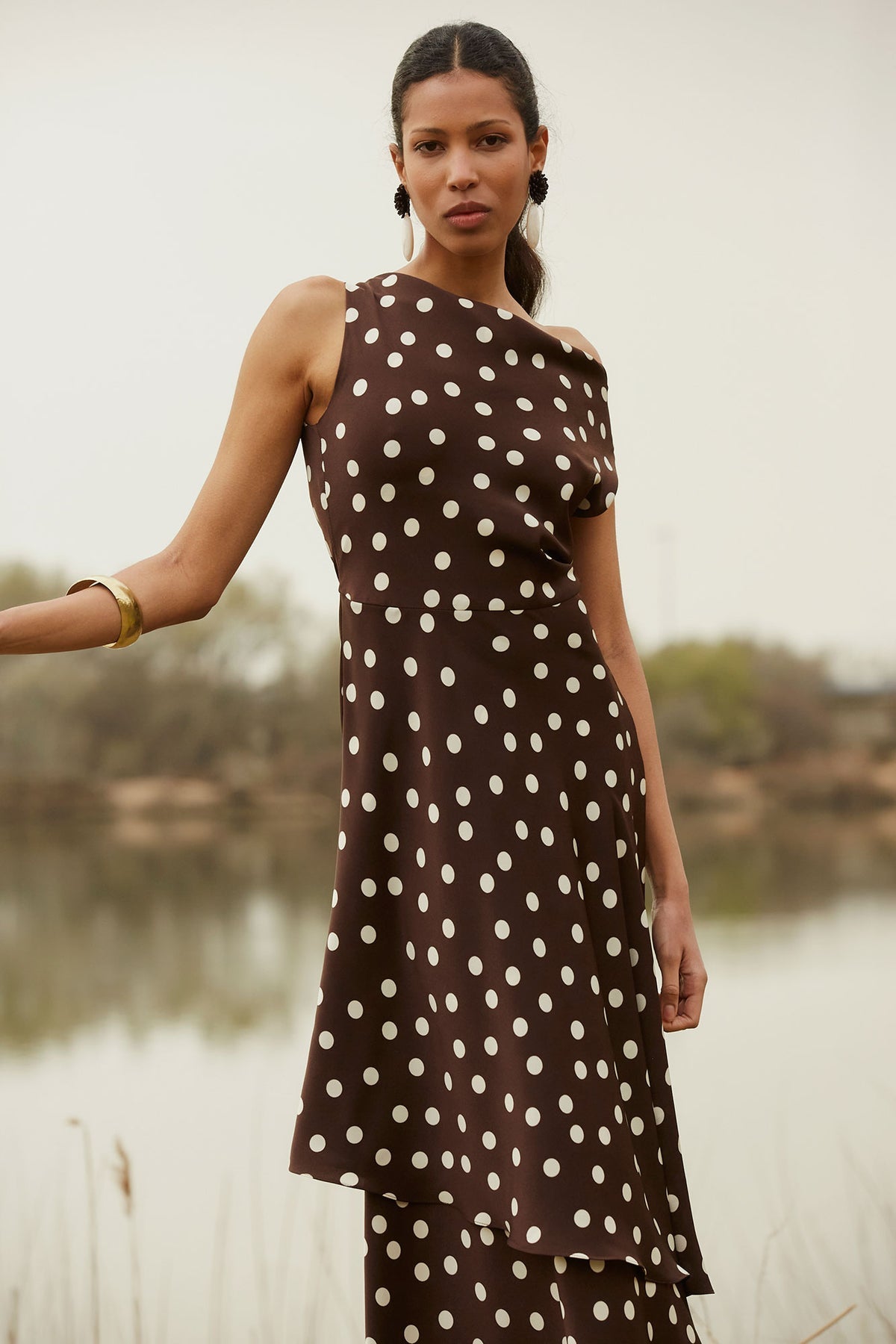 Vestido Azriel Marrón