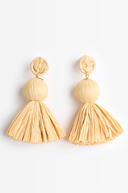 Pendientes Saba Crudo