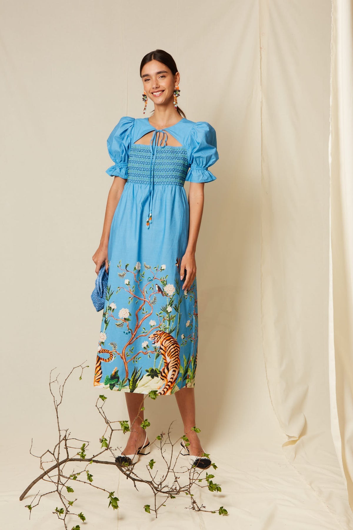Vestido Dianora Azul