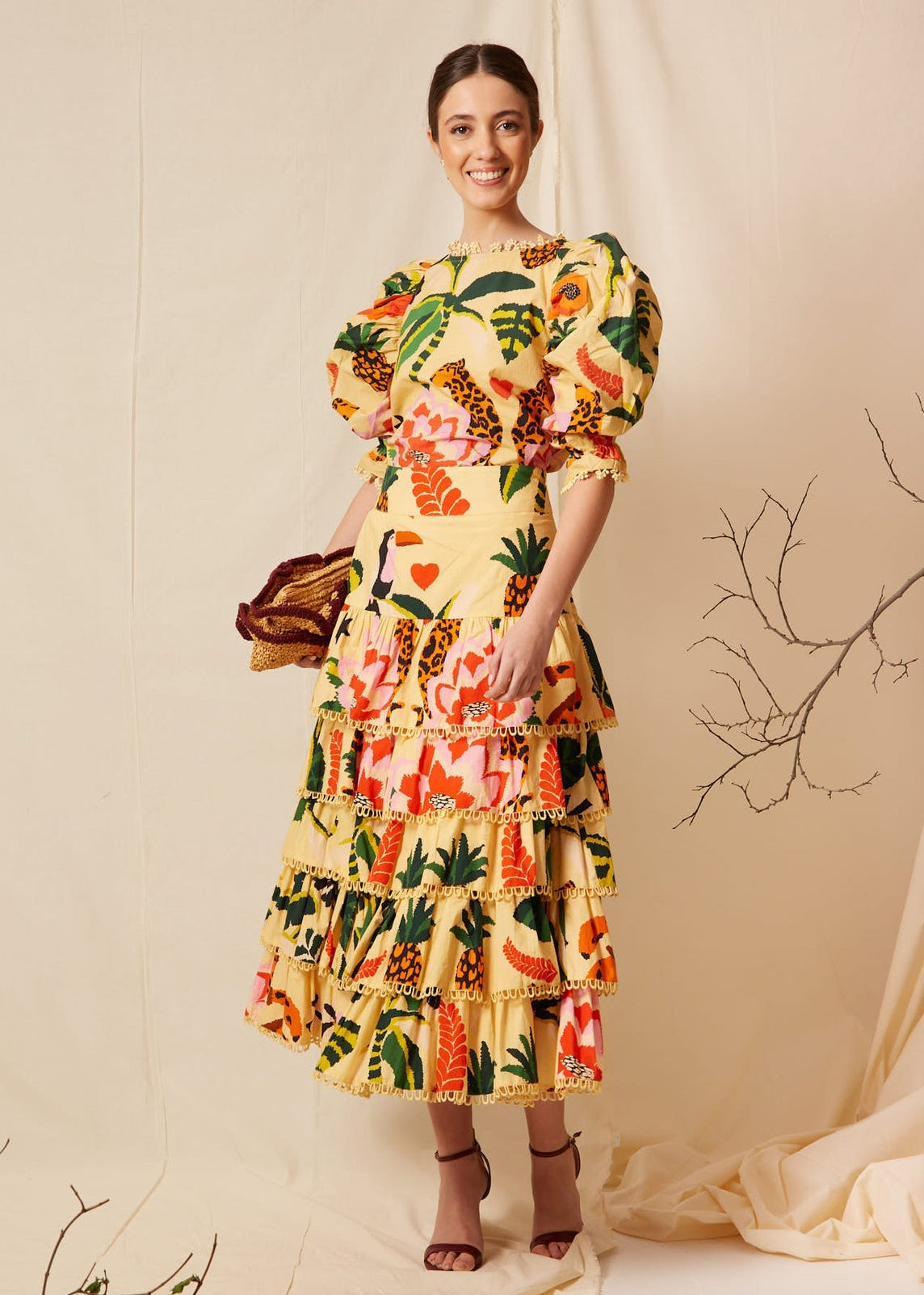 Falda Nila Amarillo