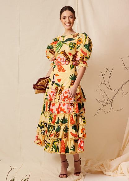 Falda Nila Amarillo
