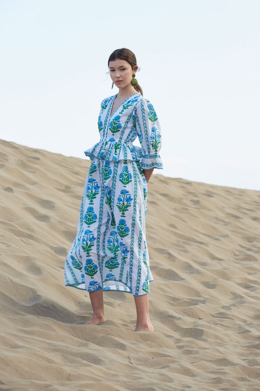 Vestido Thea Azul