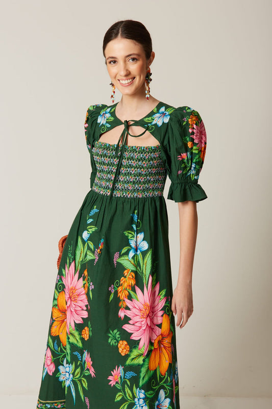 Vestido Aenor Verde