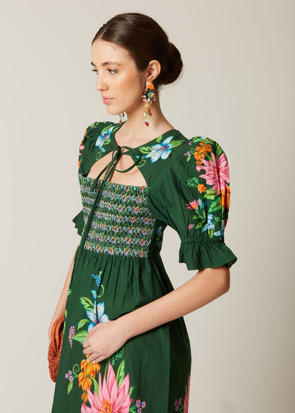 Vestido Aenor Verde