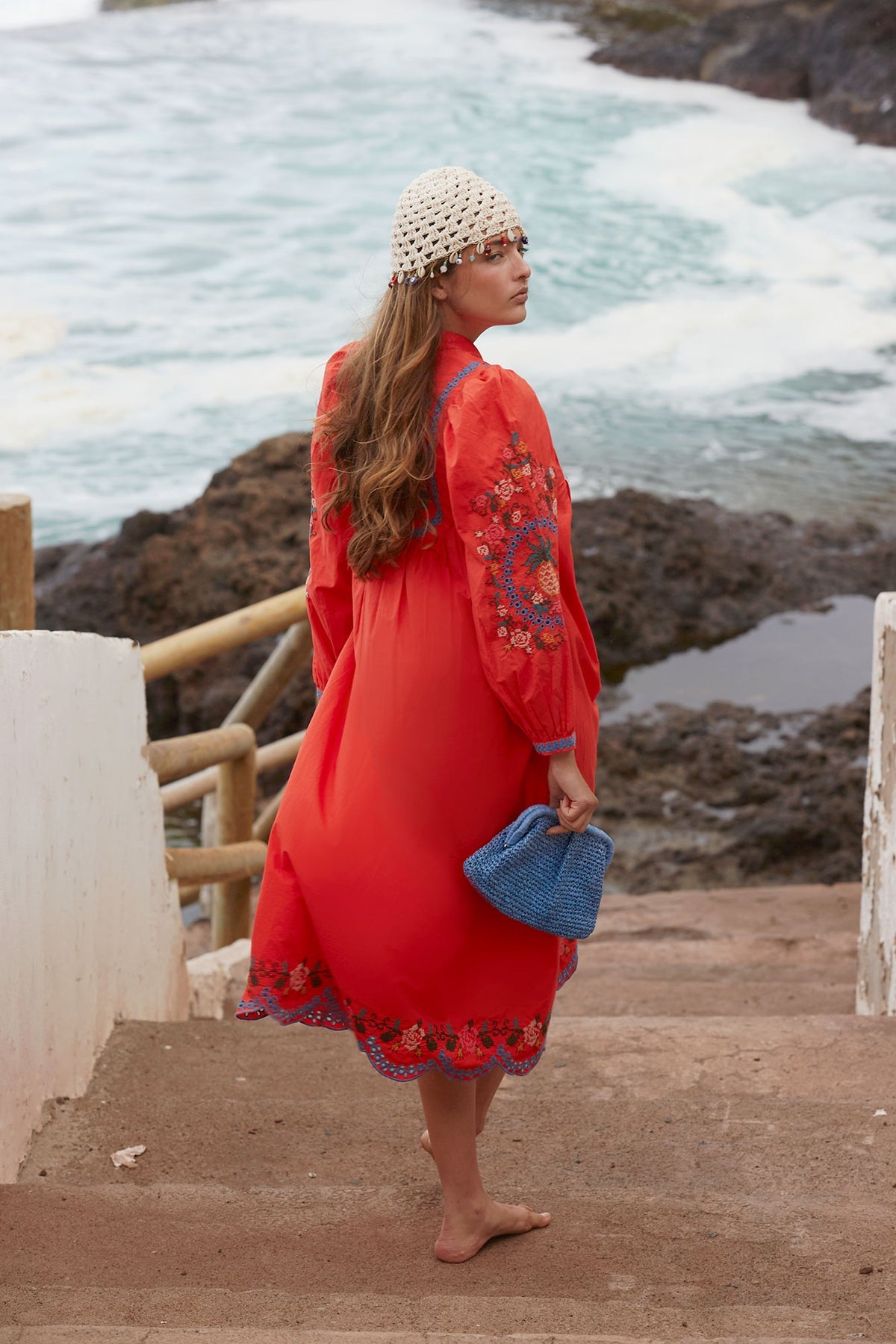 Vestido Priego Terracota
