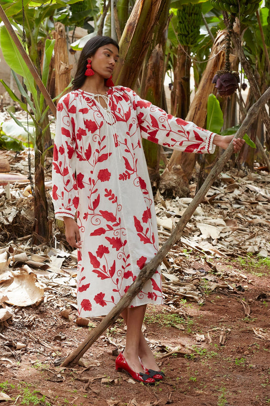 Vestido Antigona Rojo