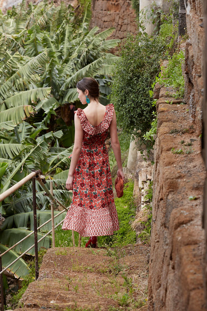 Vestido Davon Coral