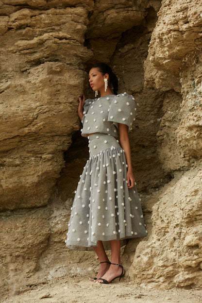 Falda Esme Gris