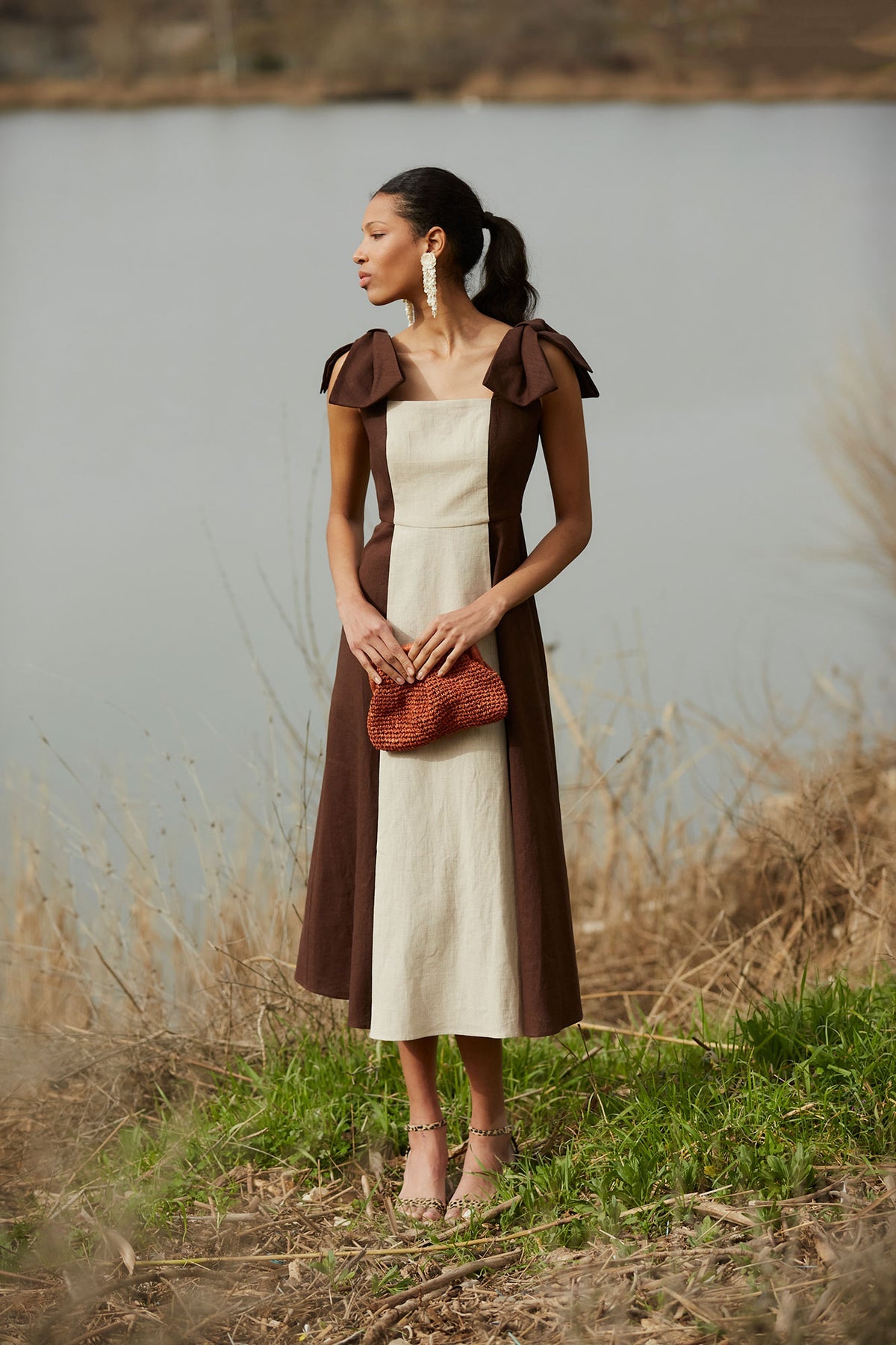 Vestido Freda Marrón
