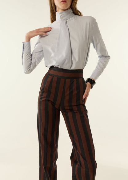 Pantalón Saeta Marrón y Negro