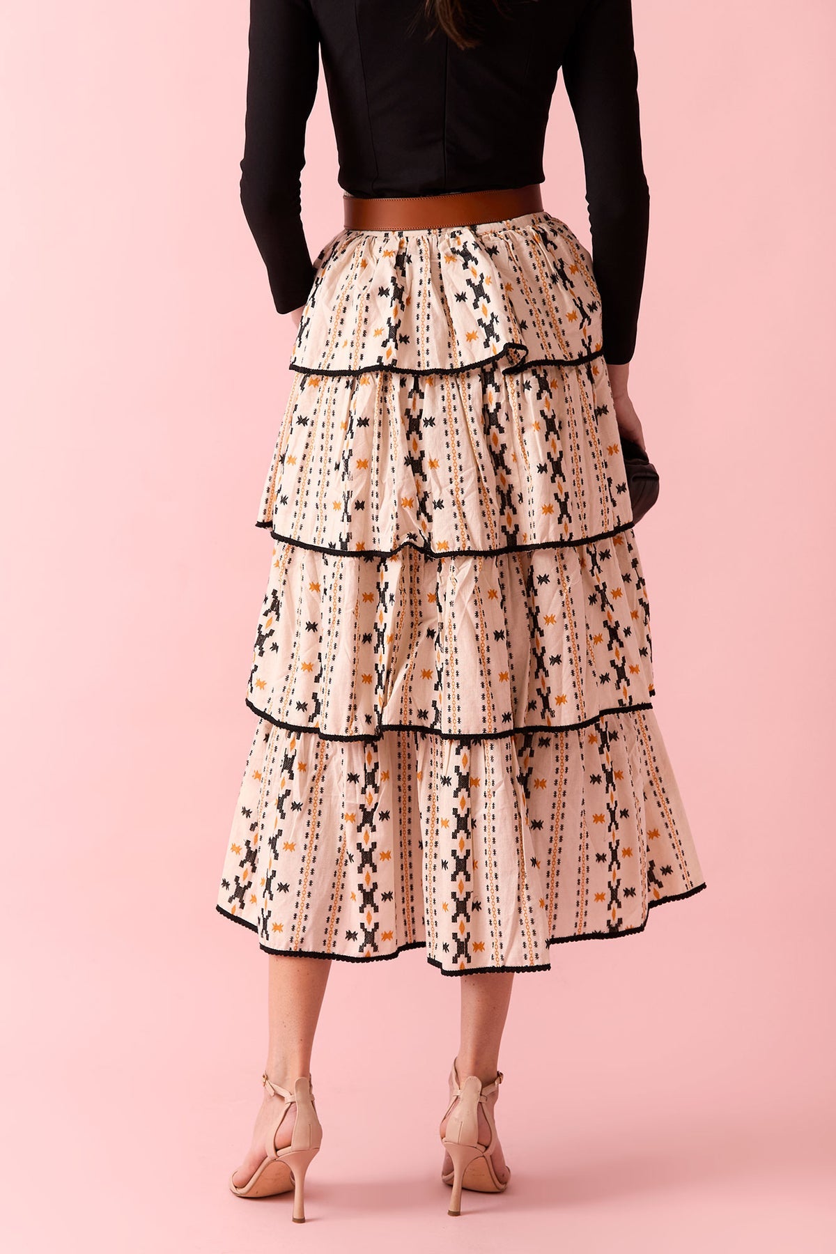 Falda Mina Beige