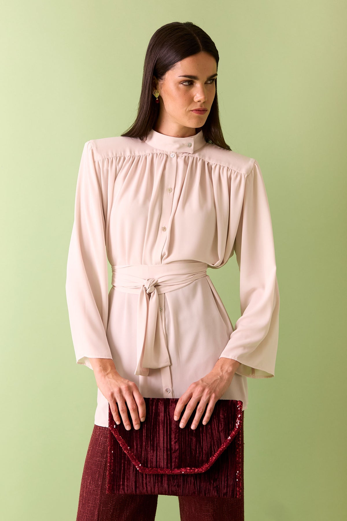 Blusa Alara Crudo