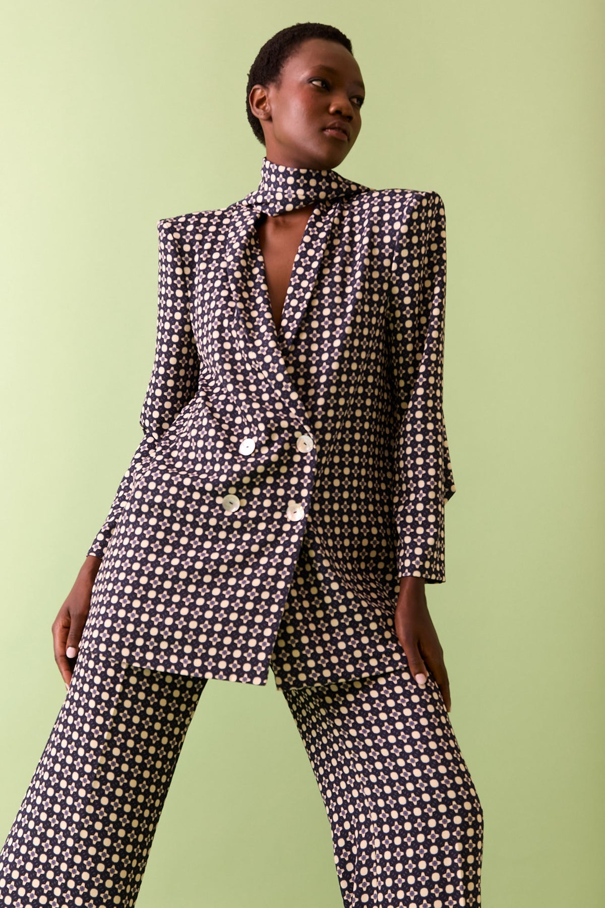 Blazer Brianna Print