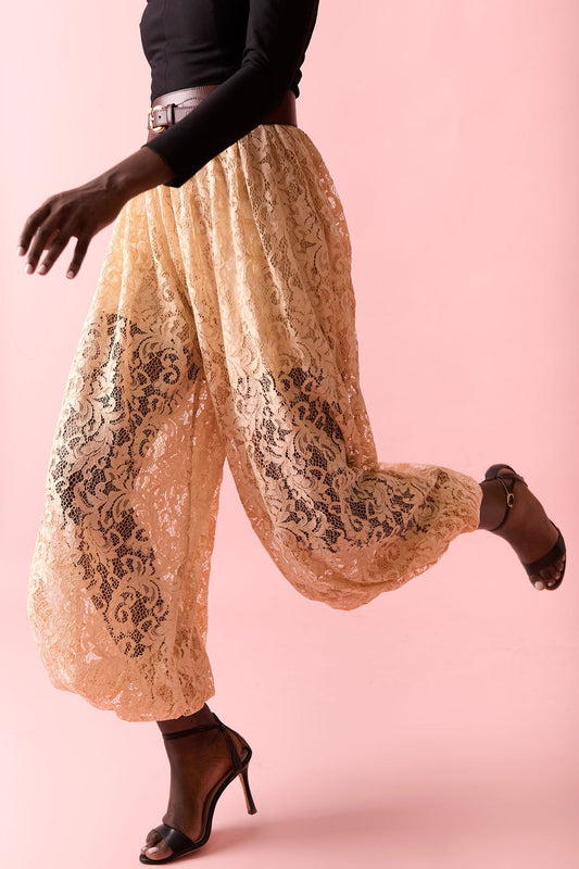 Pantalón Maca Beige