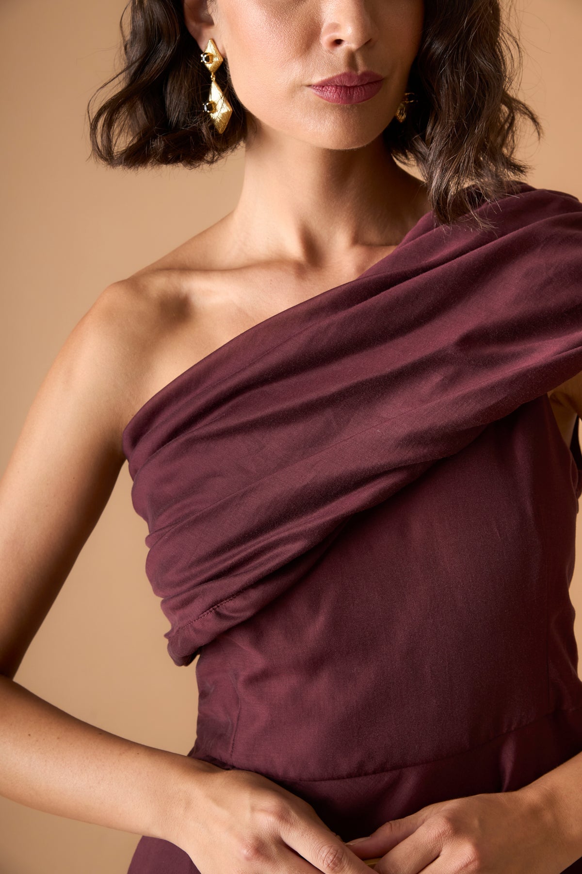 Vestido Ginebra Burdeos