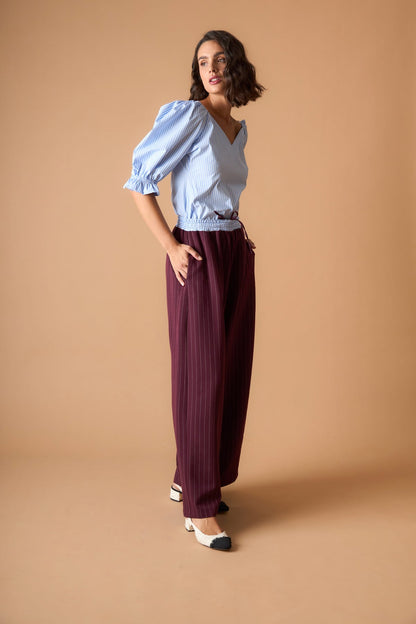 Pantalón Erika Vino