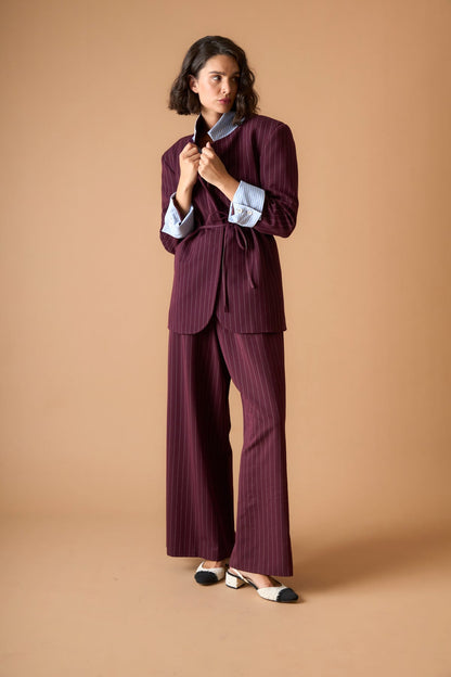Chaqueta Erika Vino
