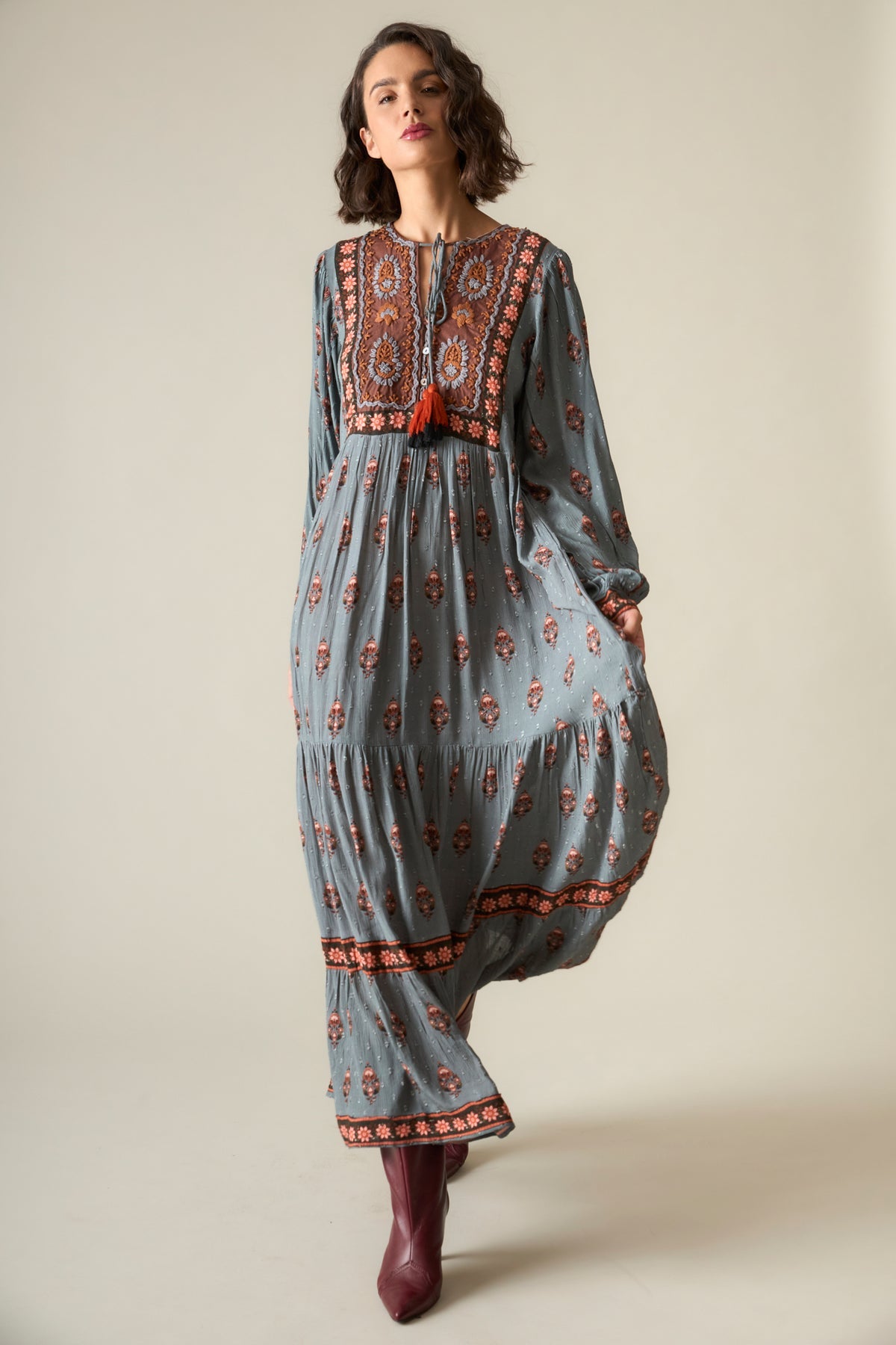 Vestido Paz Celeste
