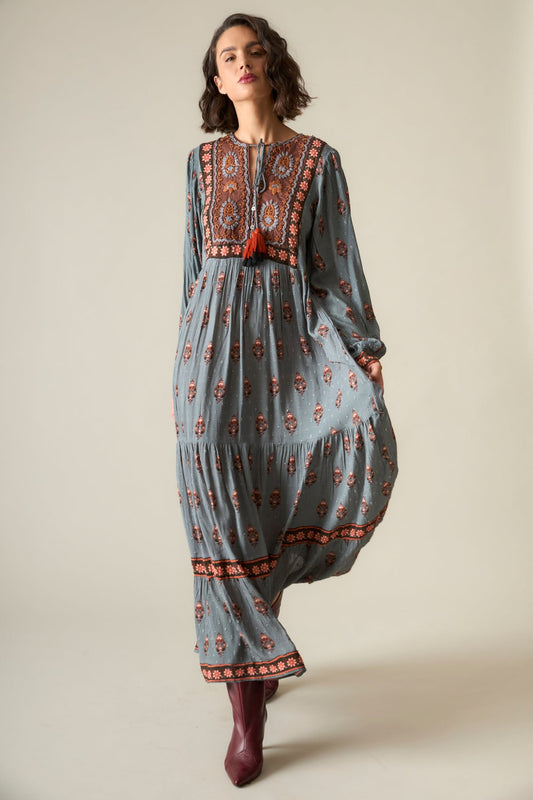 Vestido Paz Celeste