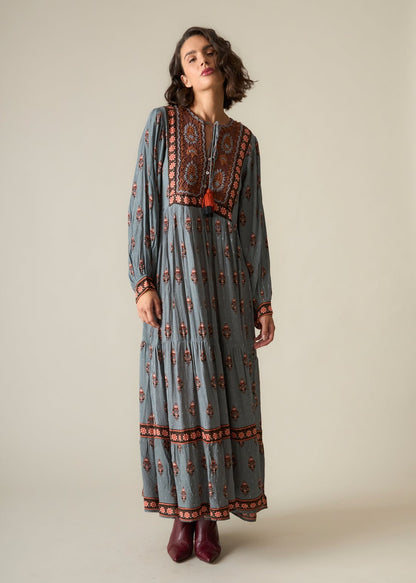 Vestido Paz Celeste
