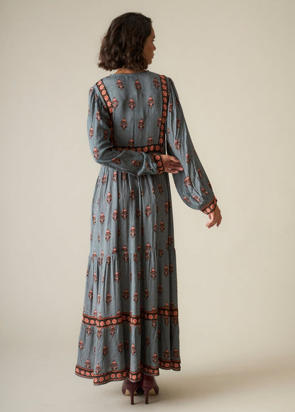 Vestido Paz Celeste