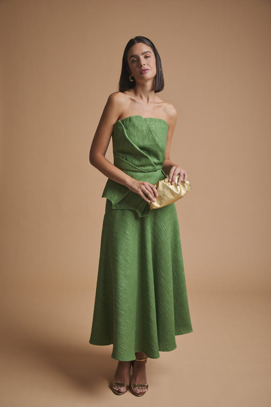 Falda Persefone Verde