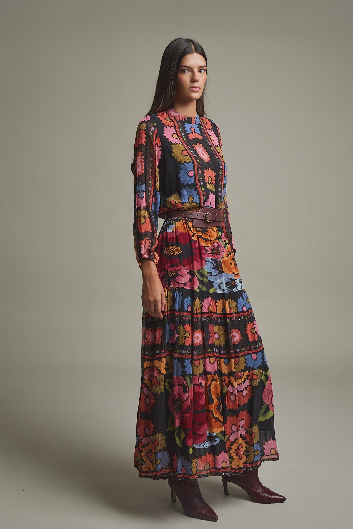 Conjunto Orquídea Multicolor