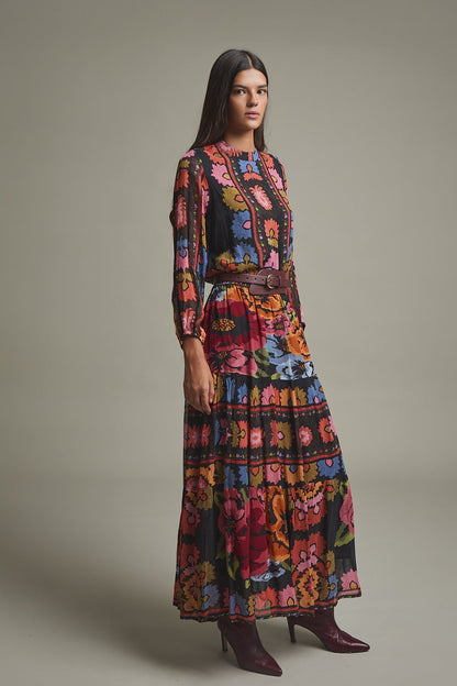 Conjunto Orquídea Multicolor