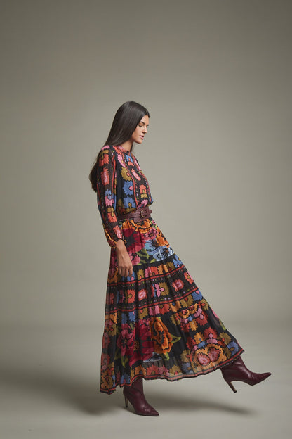 Conjunto Orquídea Multicolor