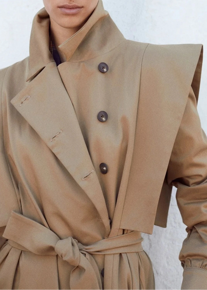 Gabardina Lala Camel