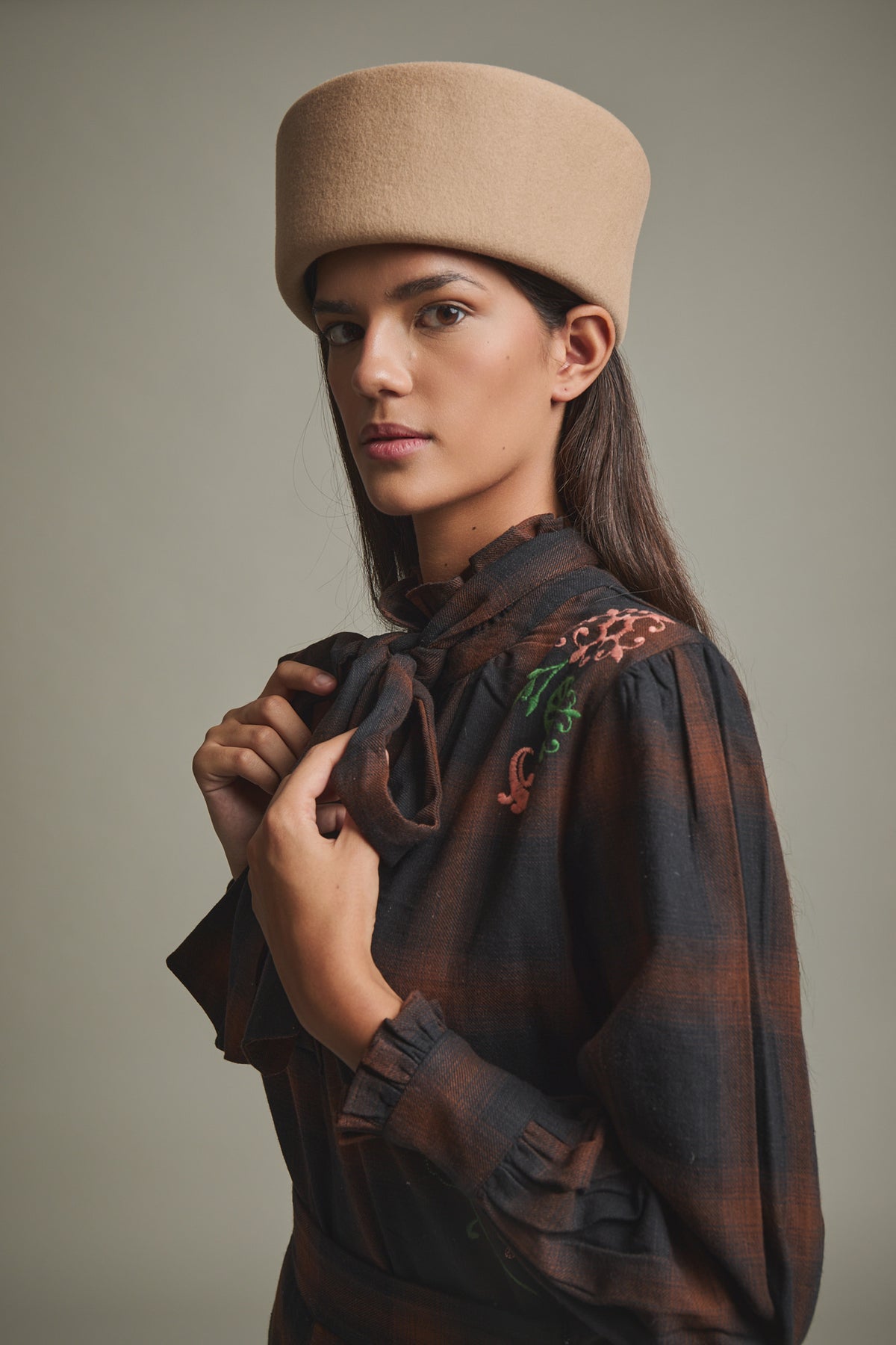 Sombrero Lia Camel