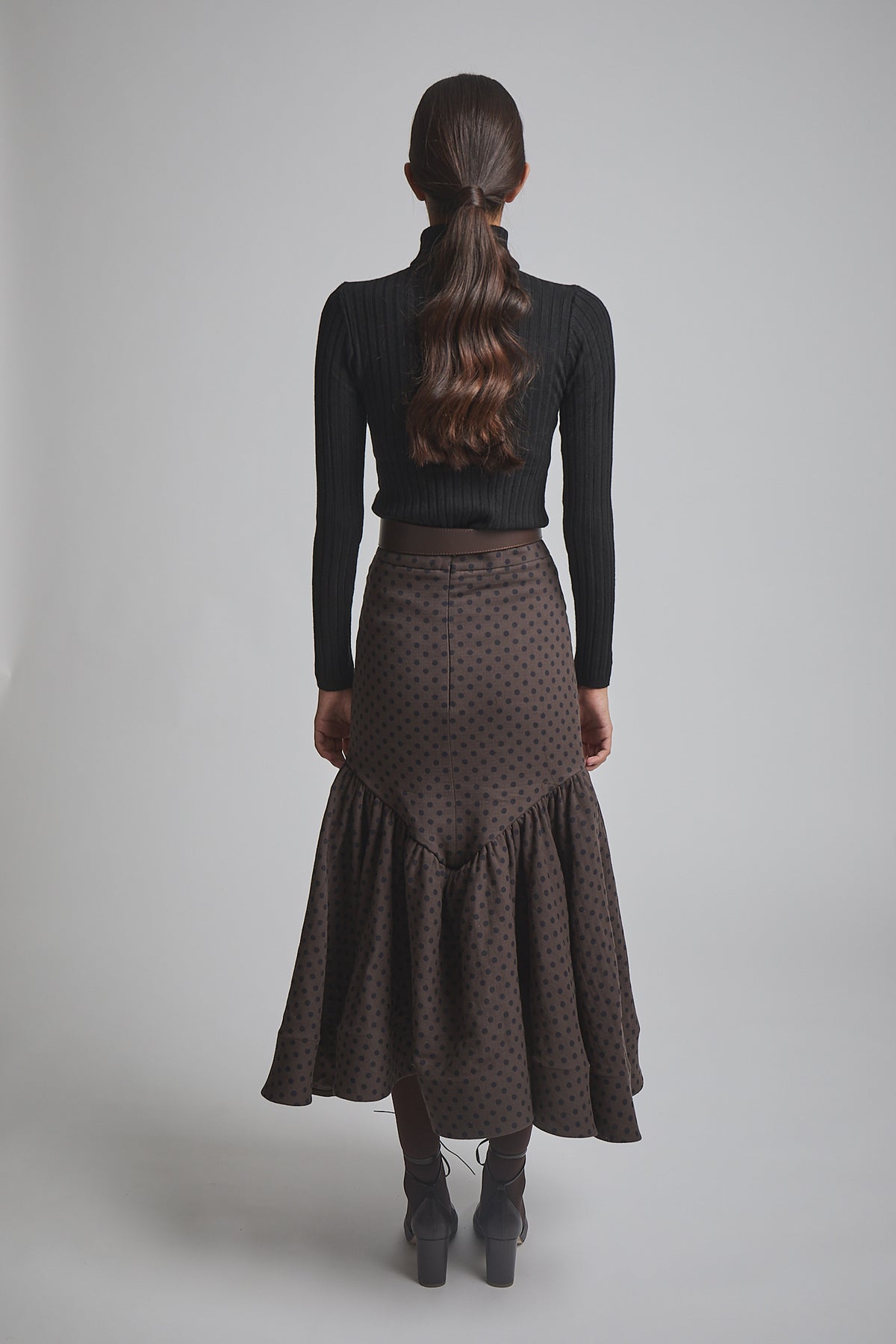 Falda Señorita Marrón