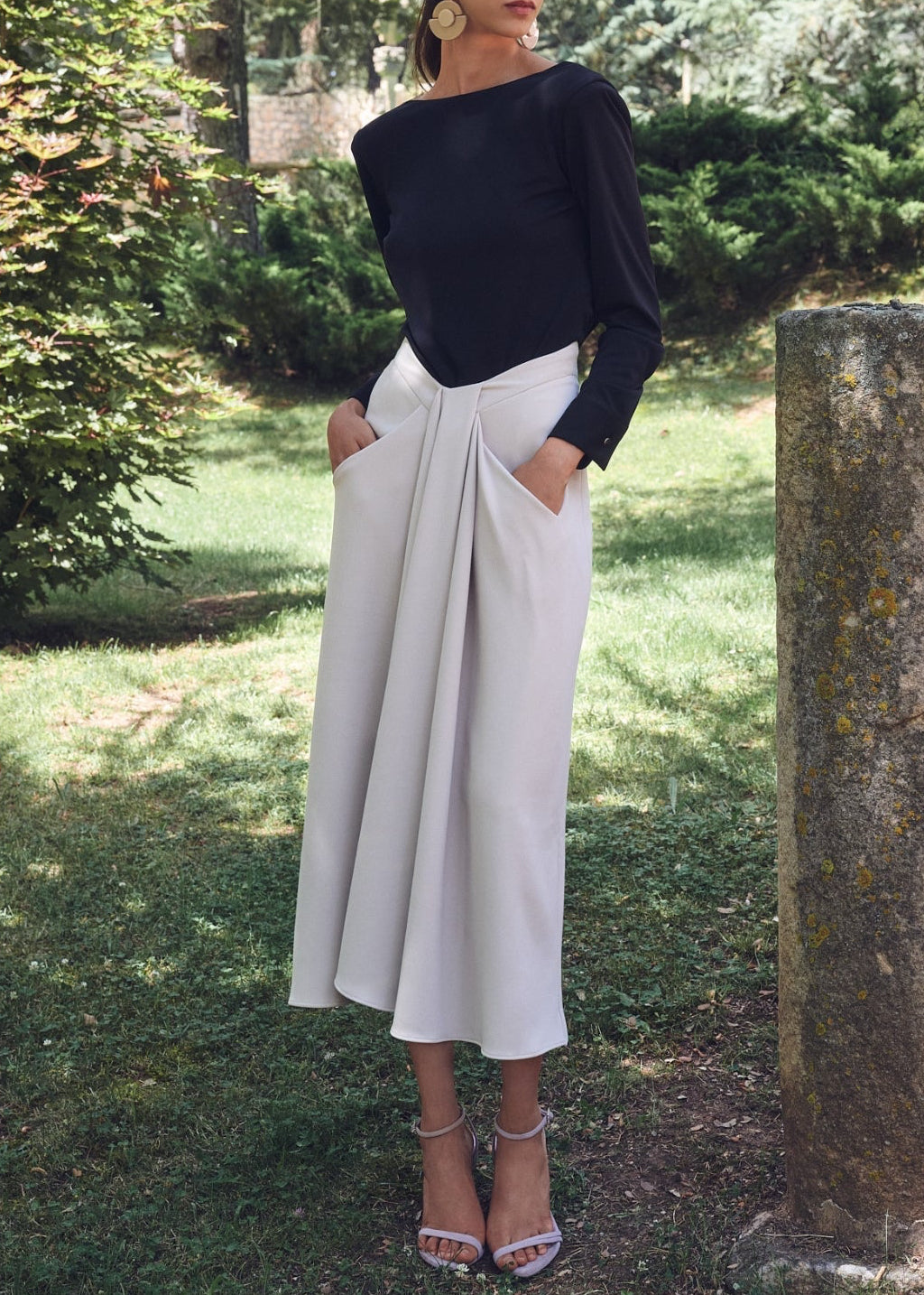 Falda Auxi Beige