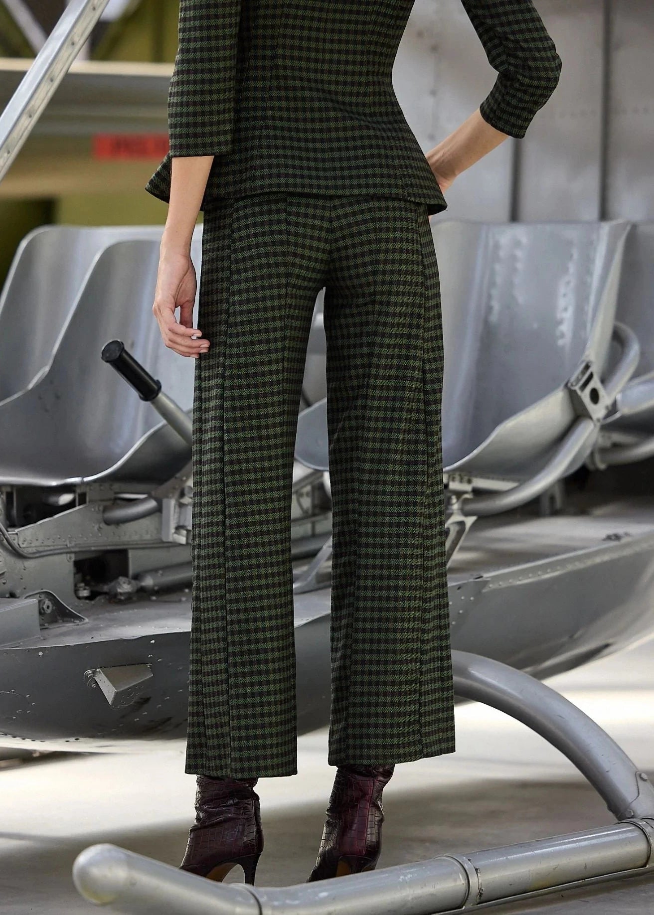 Pantalón Marini Vichy Verde