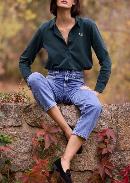 Polo Nina Verde