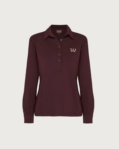 Polo Nina Burdeos