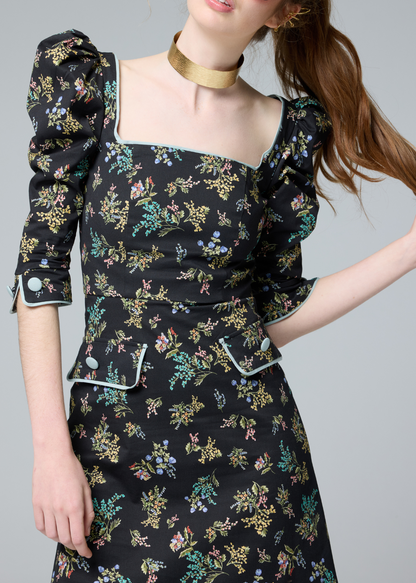 Vestido Gabriela Flores