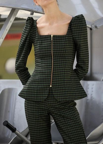 Top Marini Vichy Verde