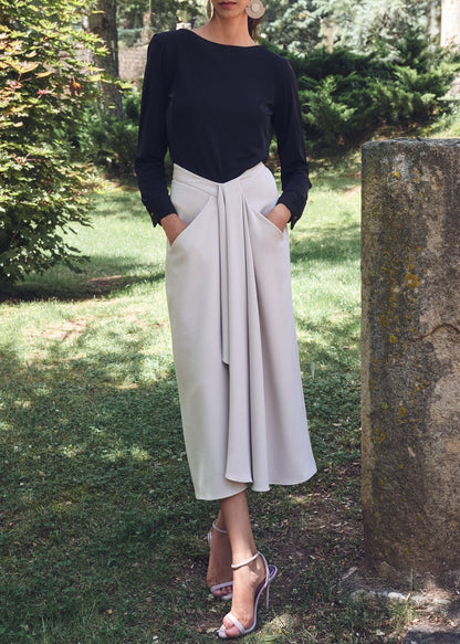 Falda Auxi Beige