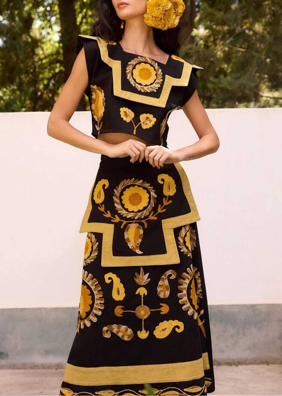 Conjunto Cecile Amarillo