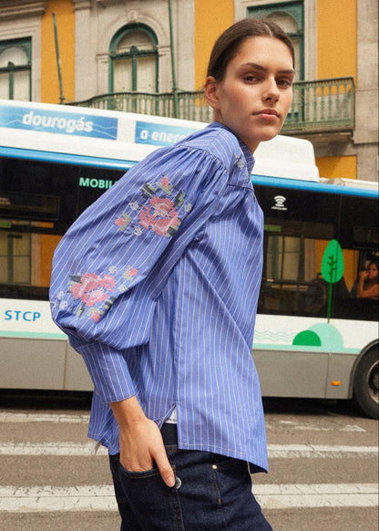 Camisa Lilla Blue