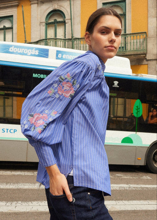 Camisa Lilla Blue