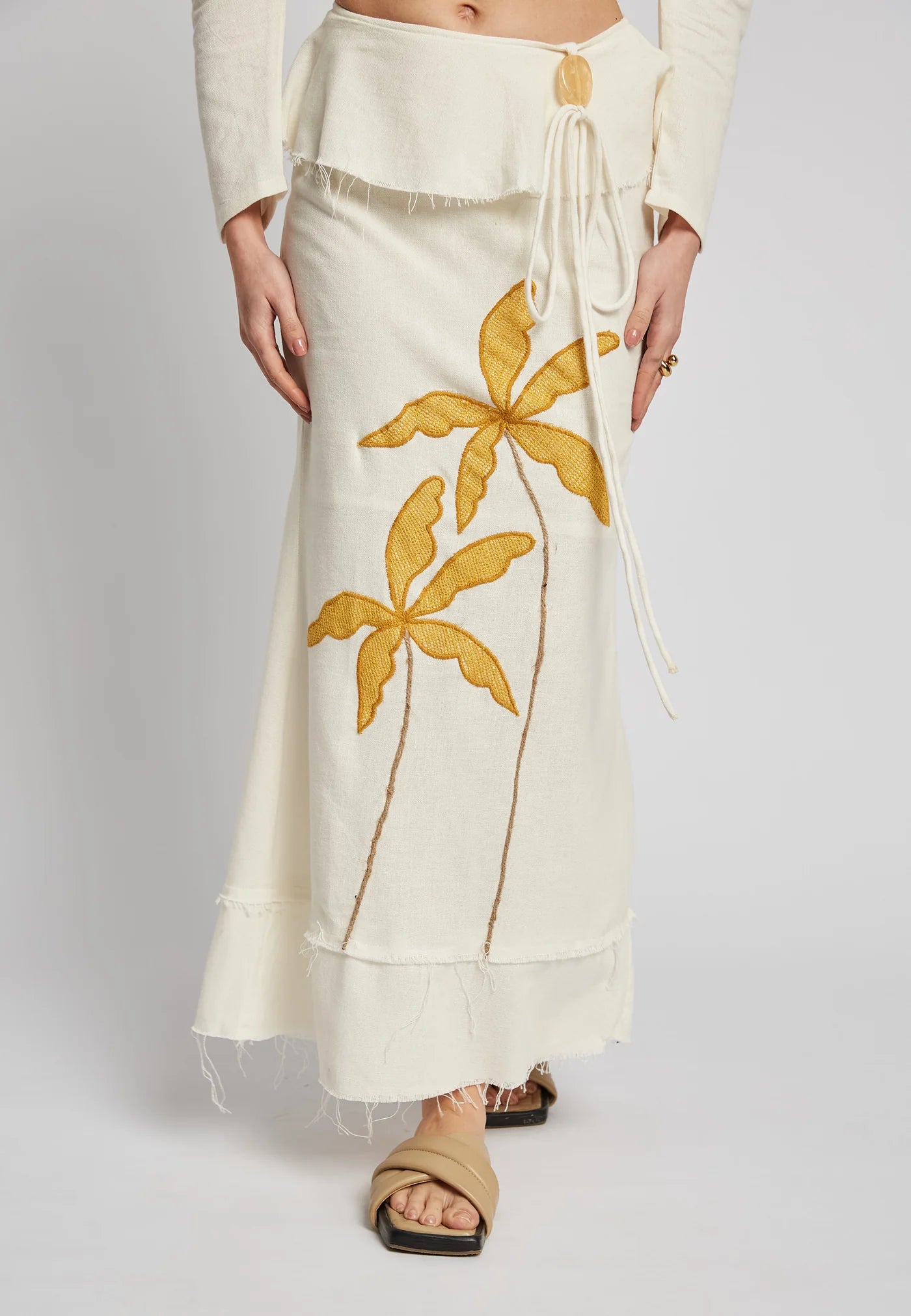 Falda Surf White