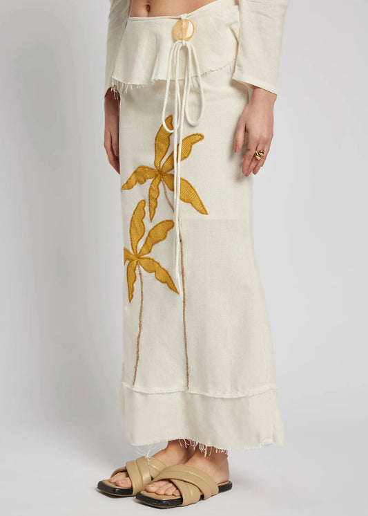 Falda Surf White