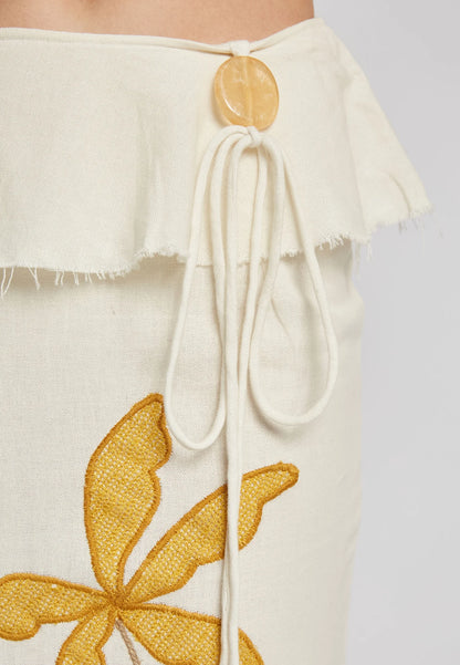 Falda Surf White